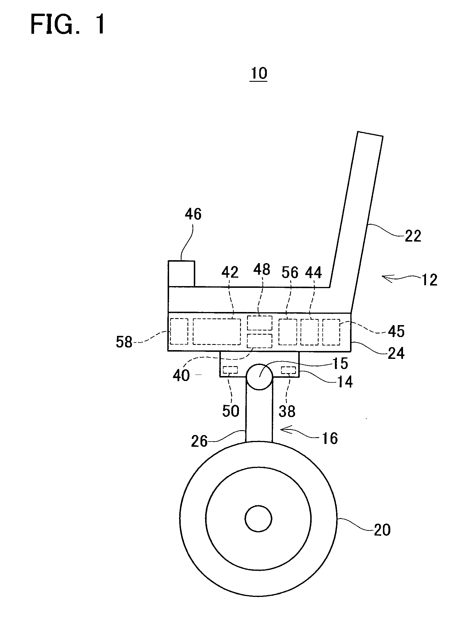 Coaxial two-wheeled inverted pendulum type moving vehicle