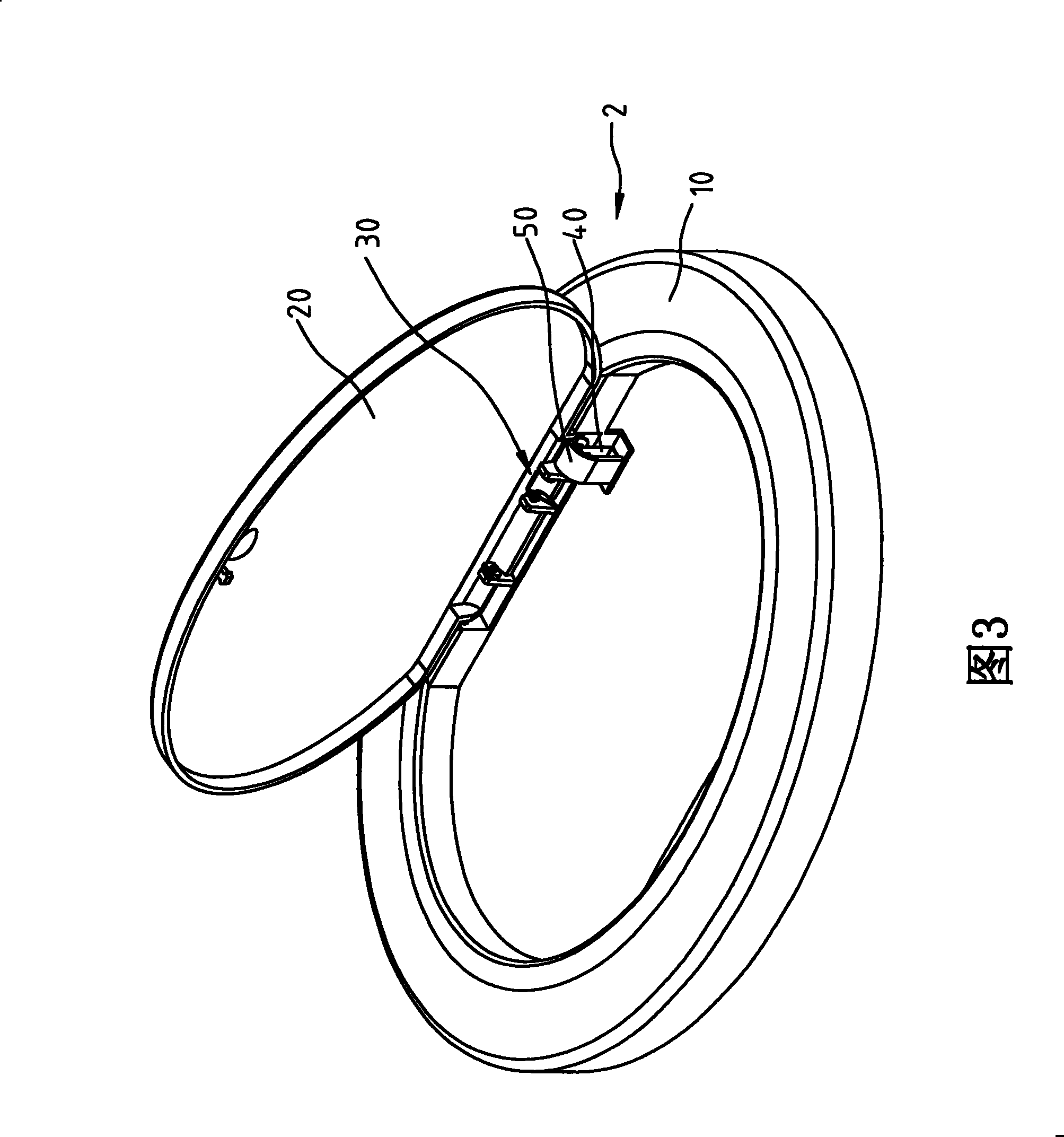Device for avoiding effect of inertia of garbage can cover