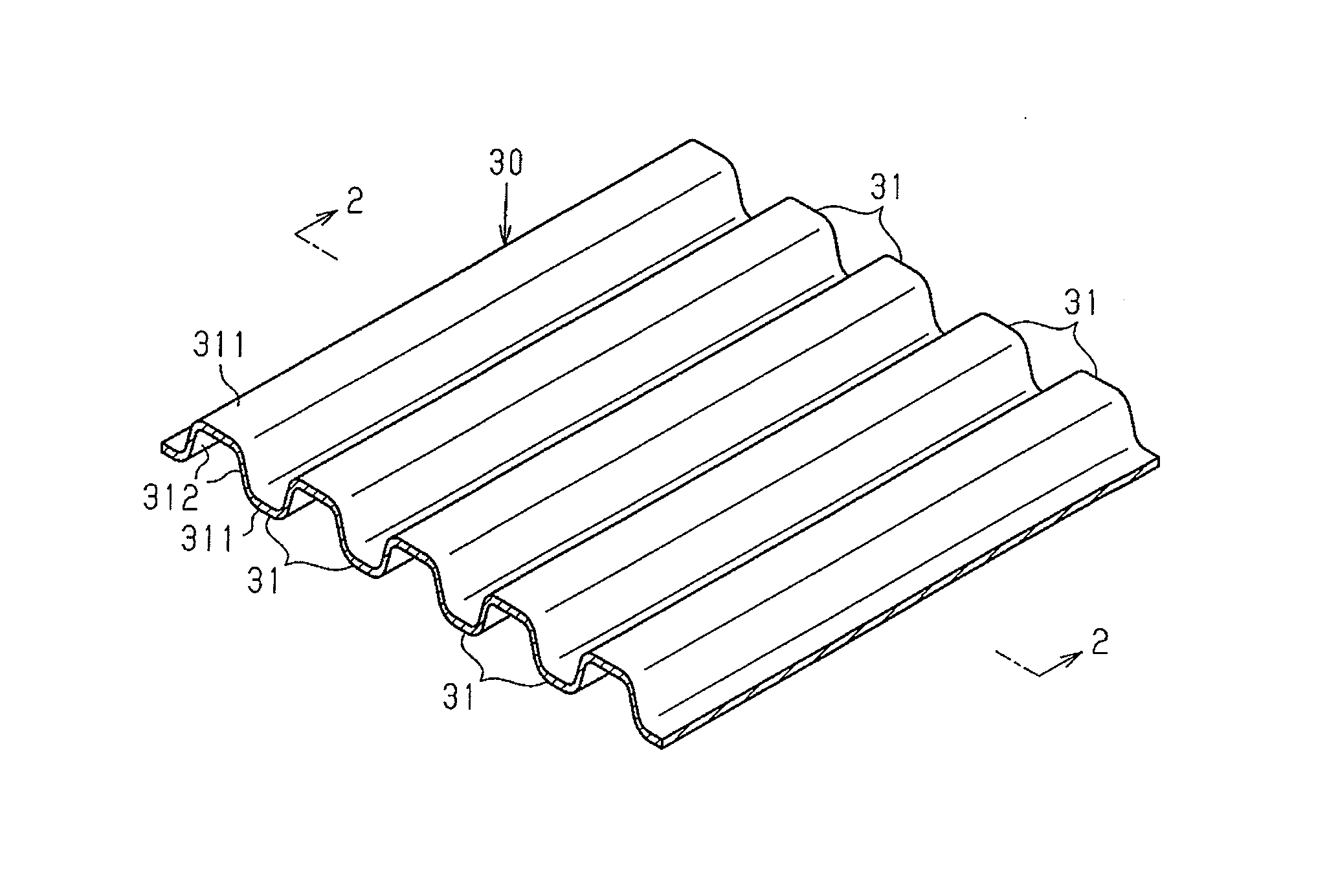 Method for forming metal plate and apparatus for forming metal plate
