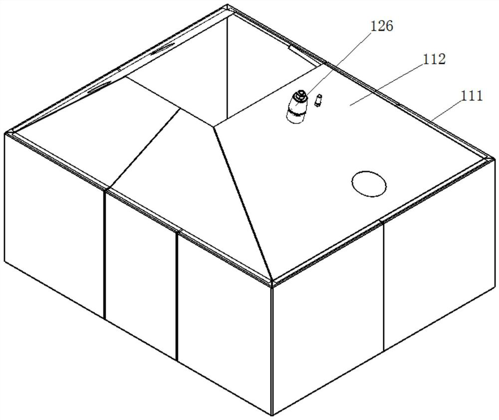 An oil-water separation system for harmless treatment of swill and an oil-water separation method thereof