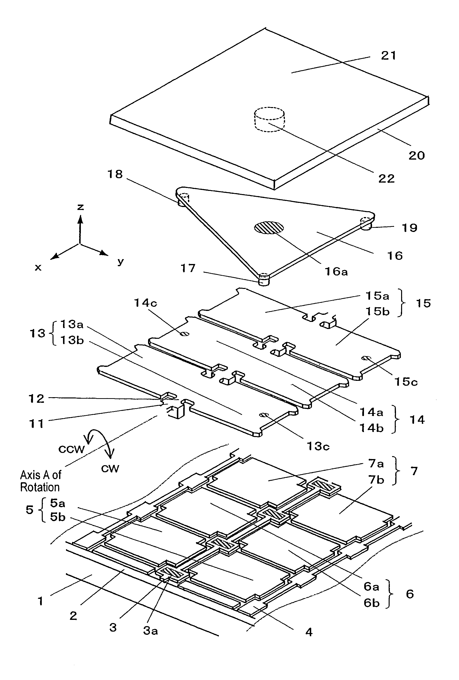 Deformable mirror and optical controller including the deformable mirror