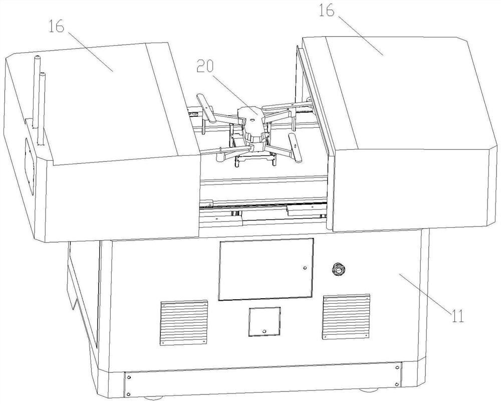 Full-automatic storage equipment of unmanned aerial vehicle