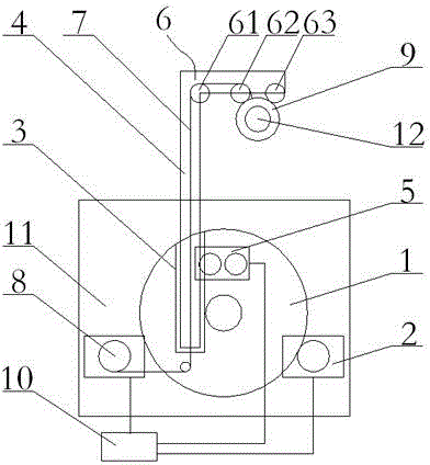 A loom upper shaft manipulator