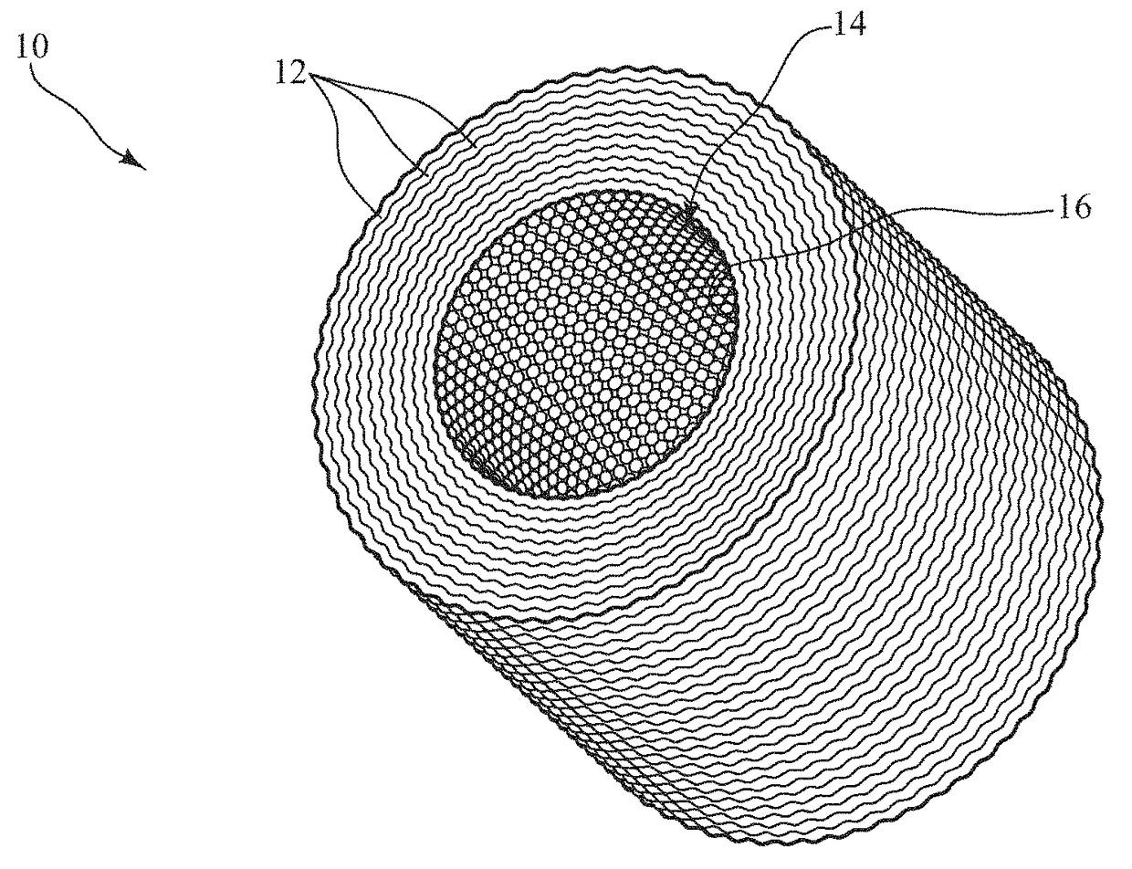 Additive manufactured thermoplastic-aluminum nanocomposite hybrid rocket fuel grain and method of manufacturing same