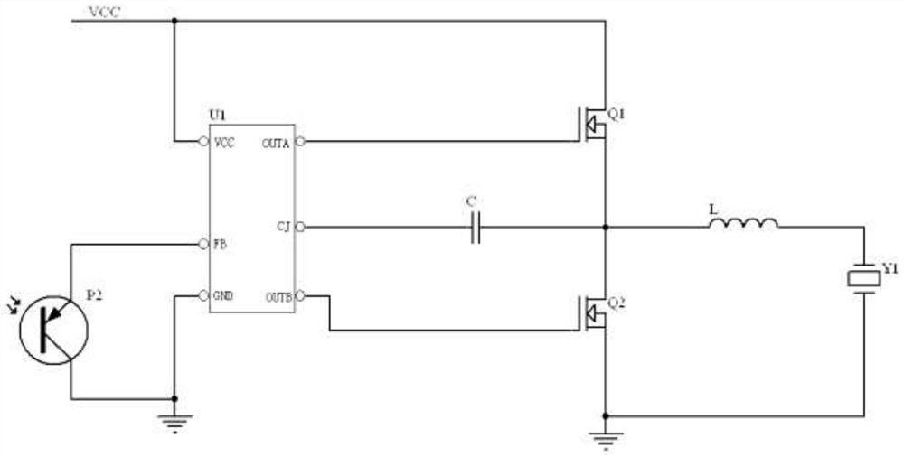 Low-potential distribution capacitor power supply module