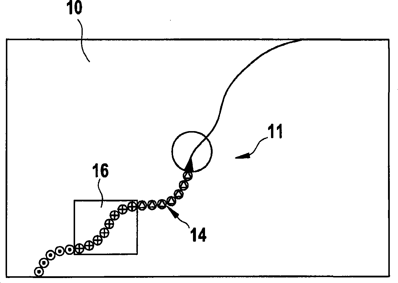 Method for displaying route information for a navigation system