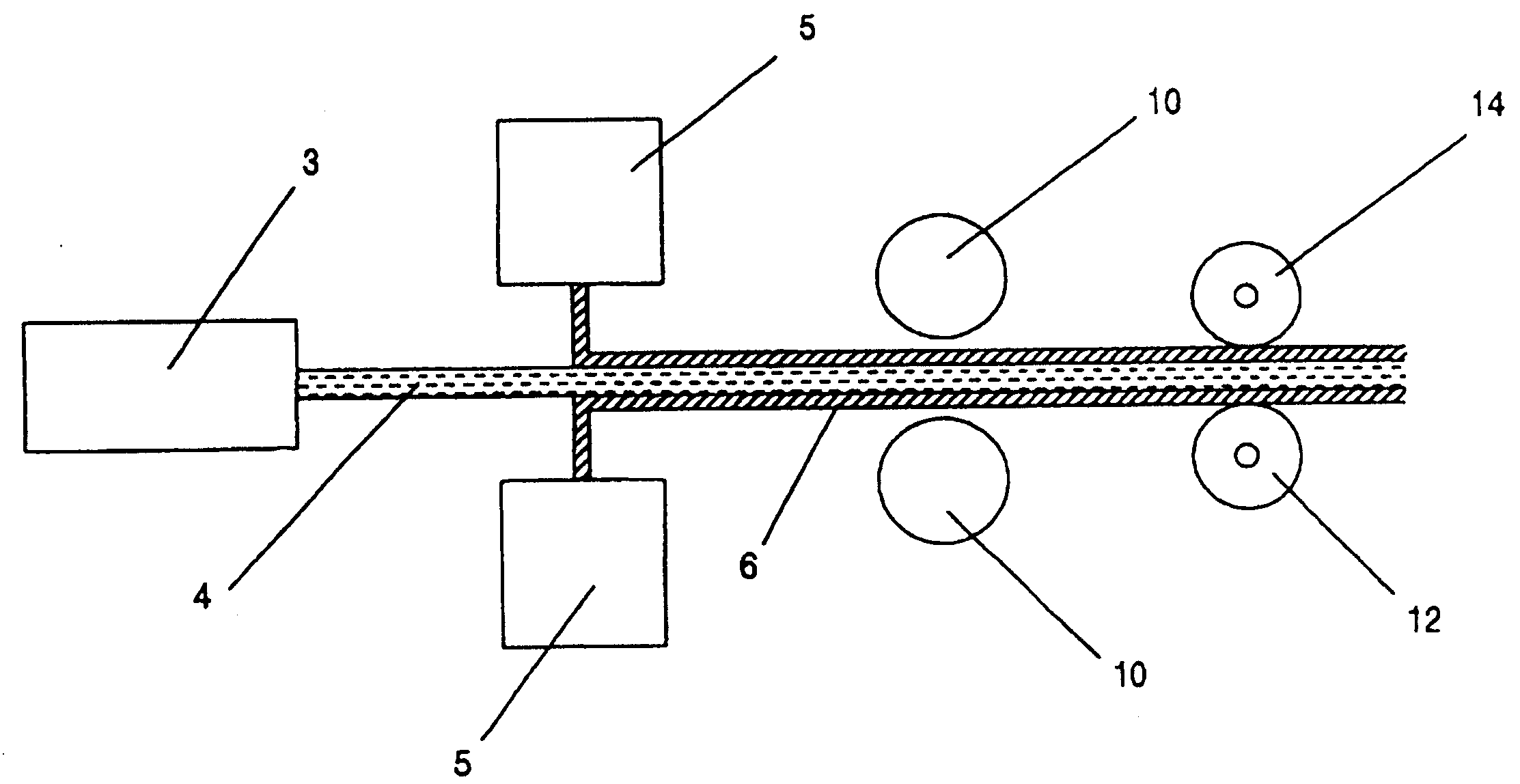 Bottom plate material for container