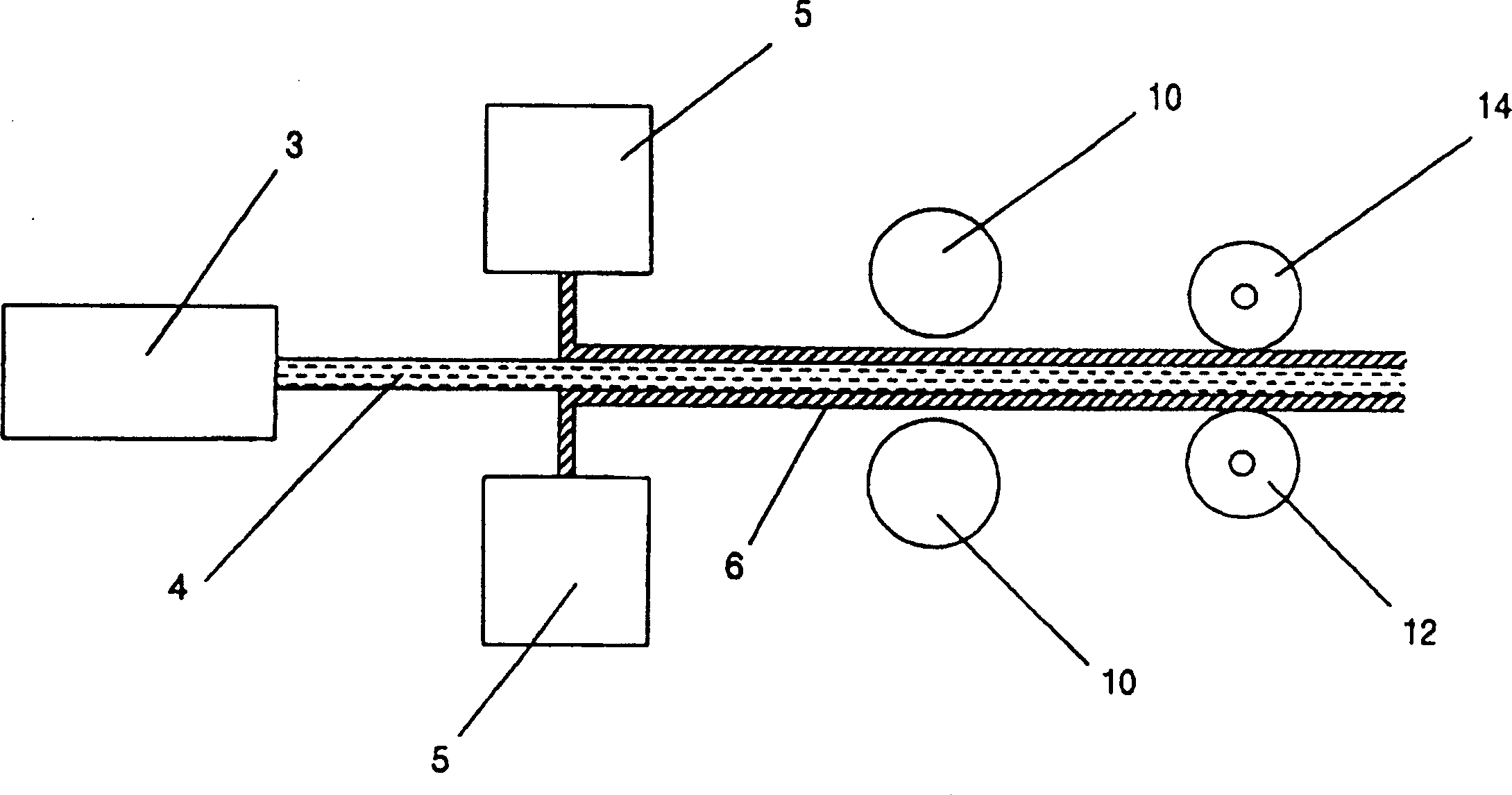 Bottom plate material for container