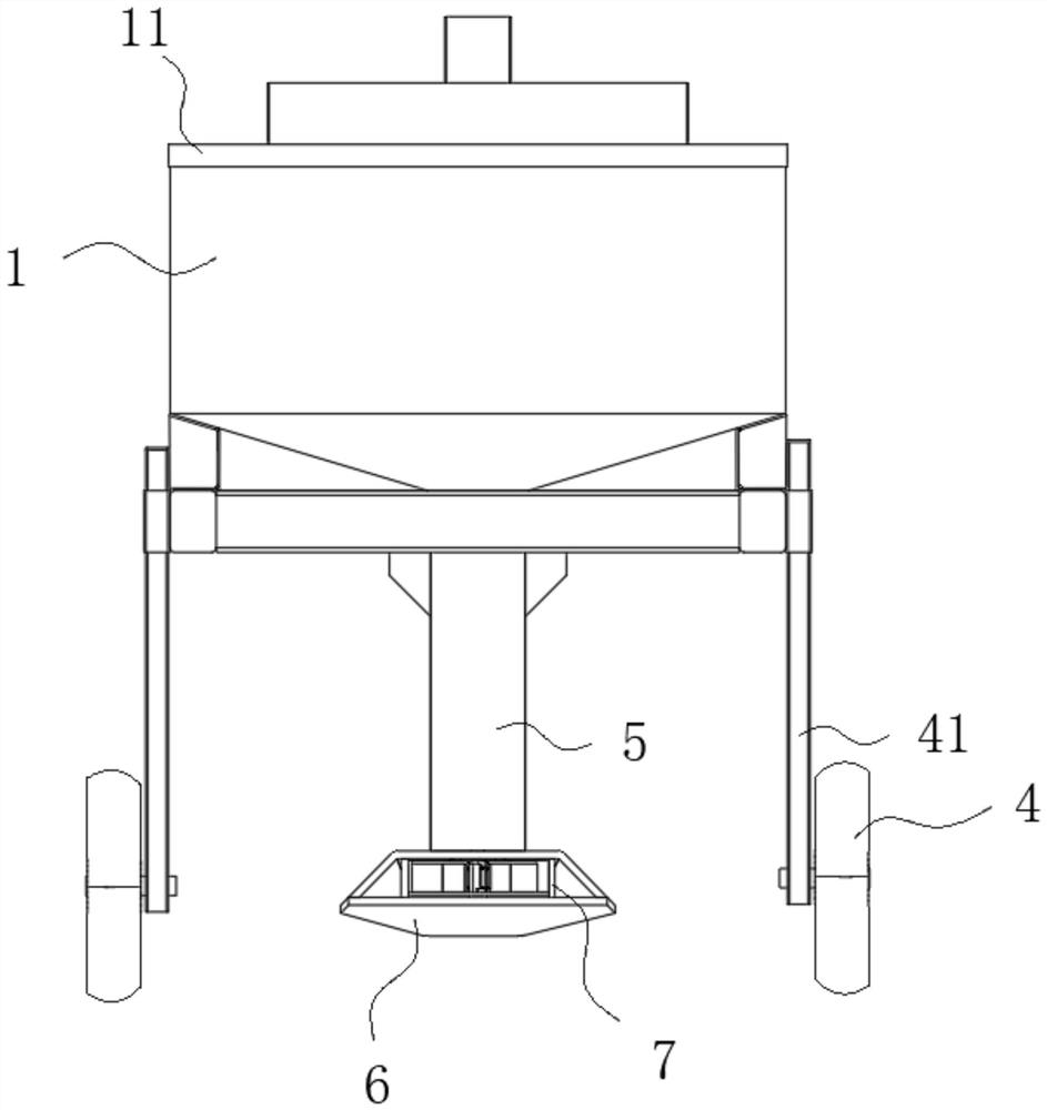 A precision-controlled vertical screw subsoiler fertilizer applicator