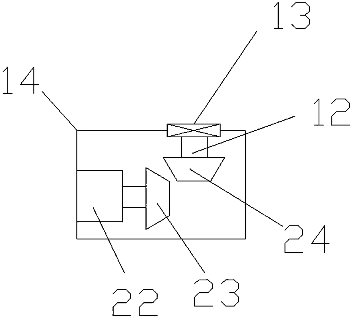 New energy wind energy streetlamp and lighting system thereof