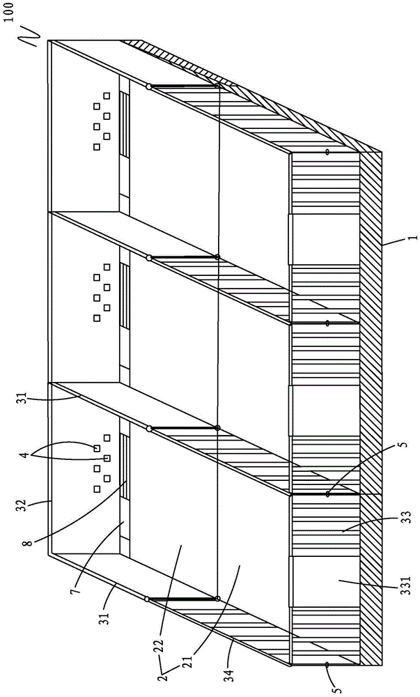 A microbial fermentation bed culture system