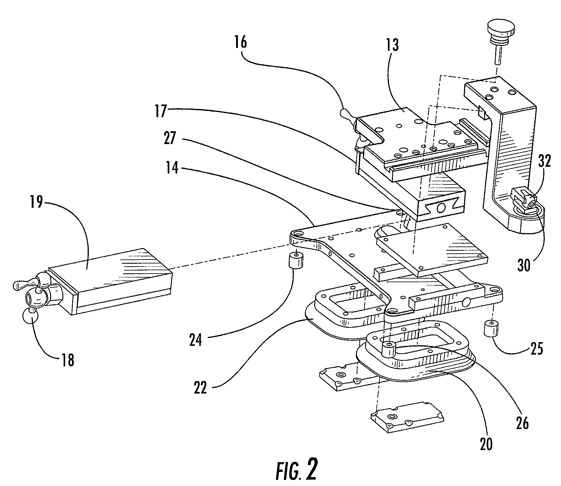 Laser-guided coordination hole drilling