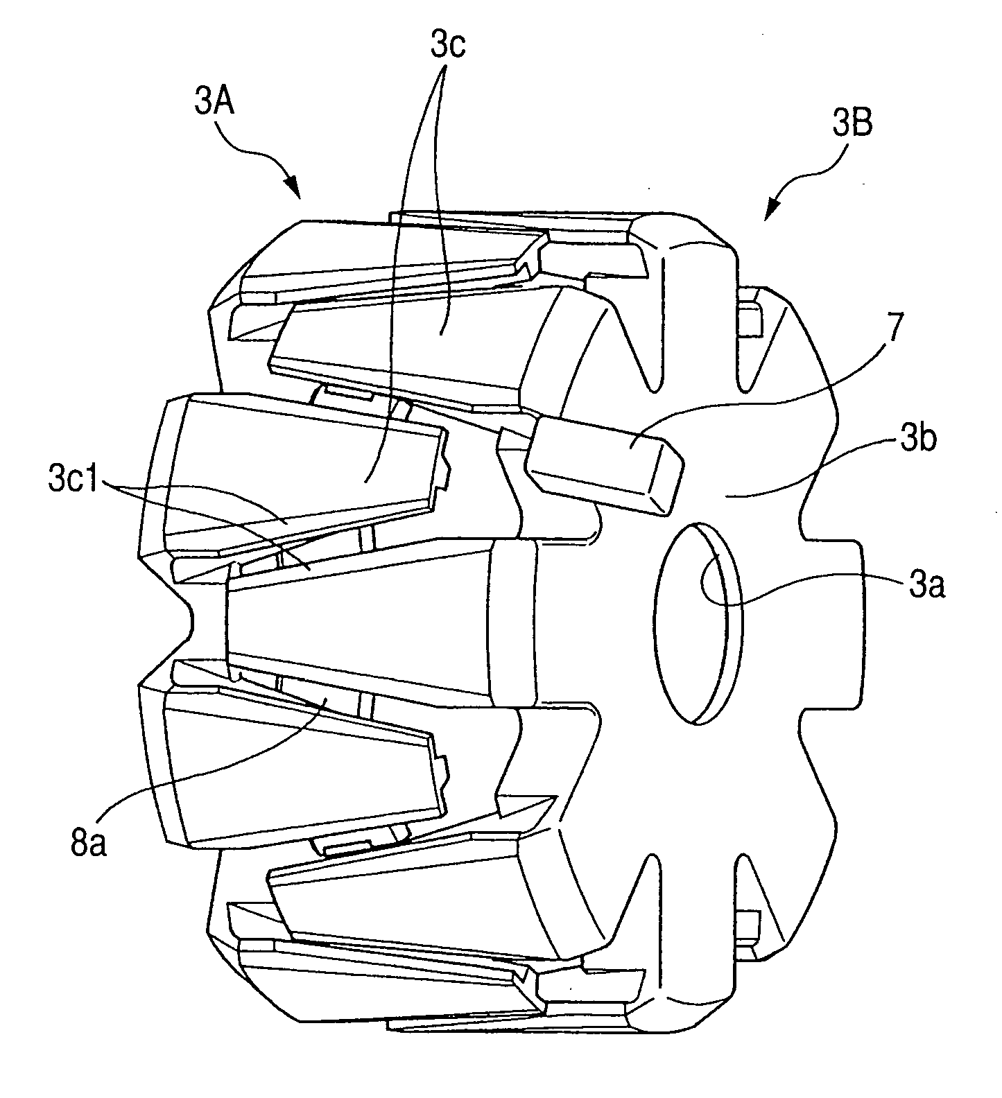 Rotor for electric rotary machine