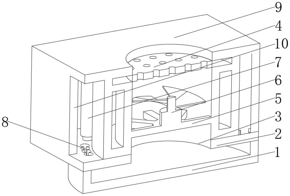 A printing product drying device