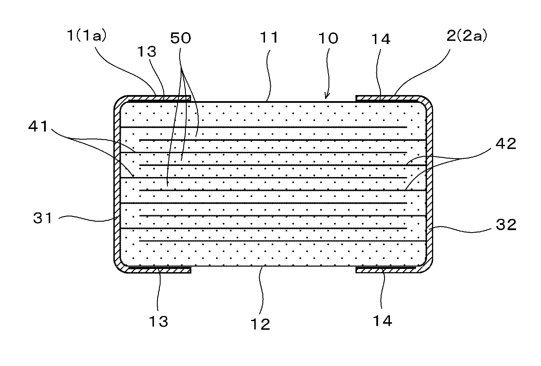 Laminated electronic component and method for manufacturing the same