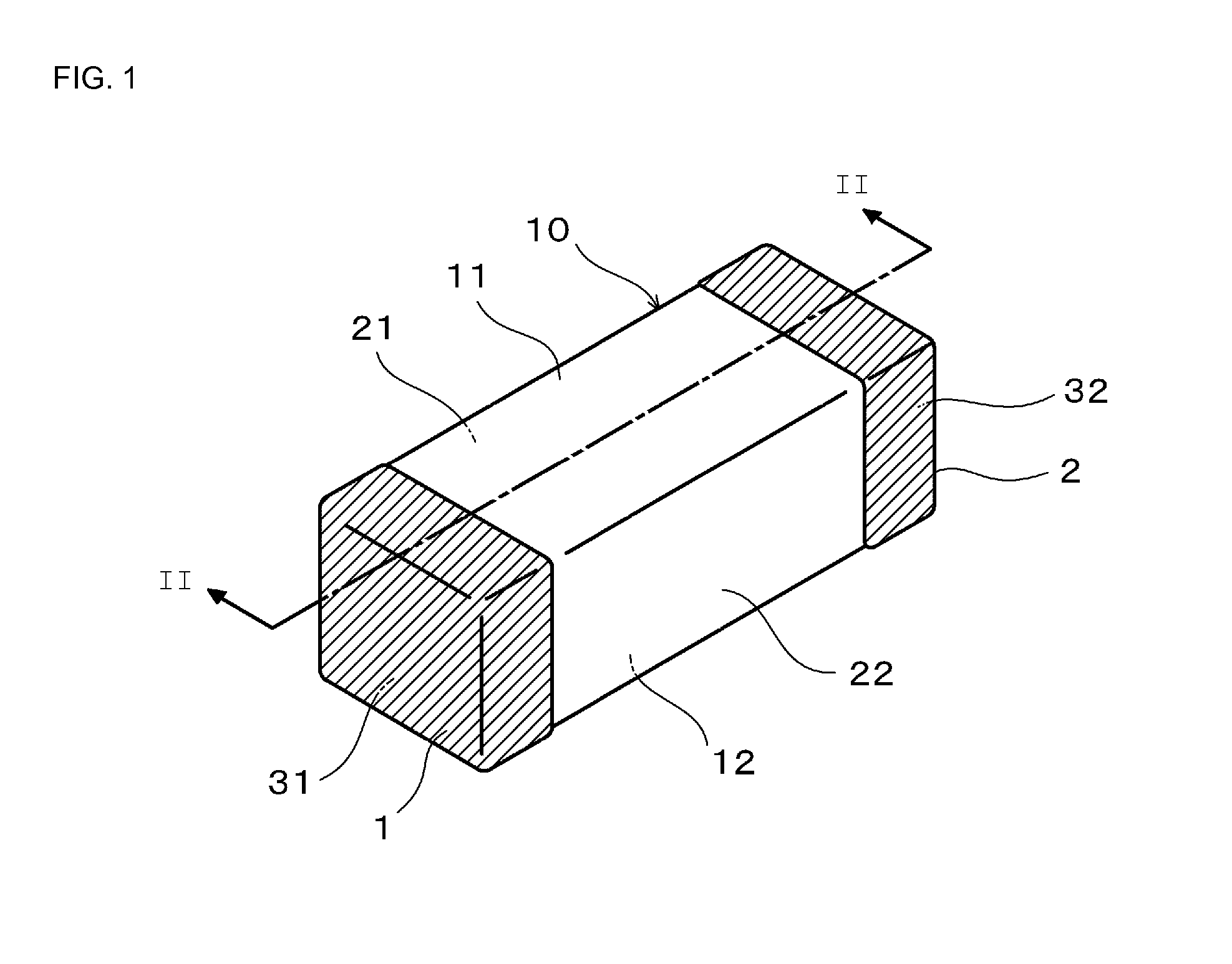 Laminated electronic component and method for manufacturing the same