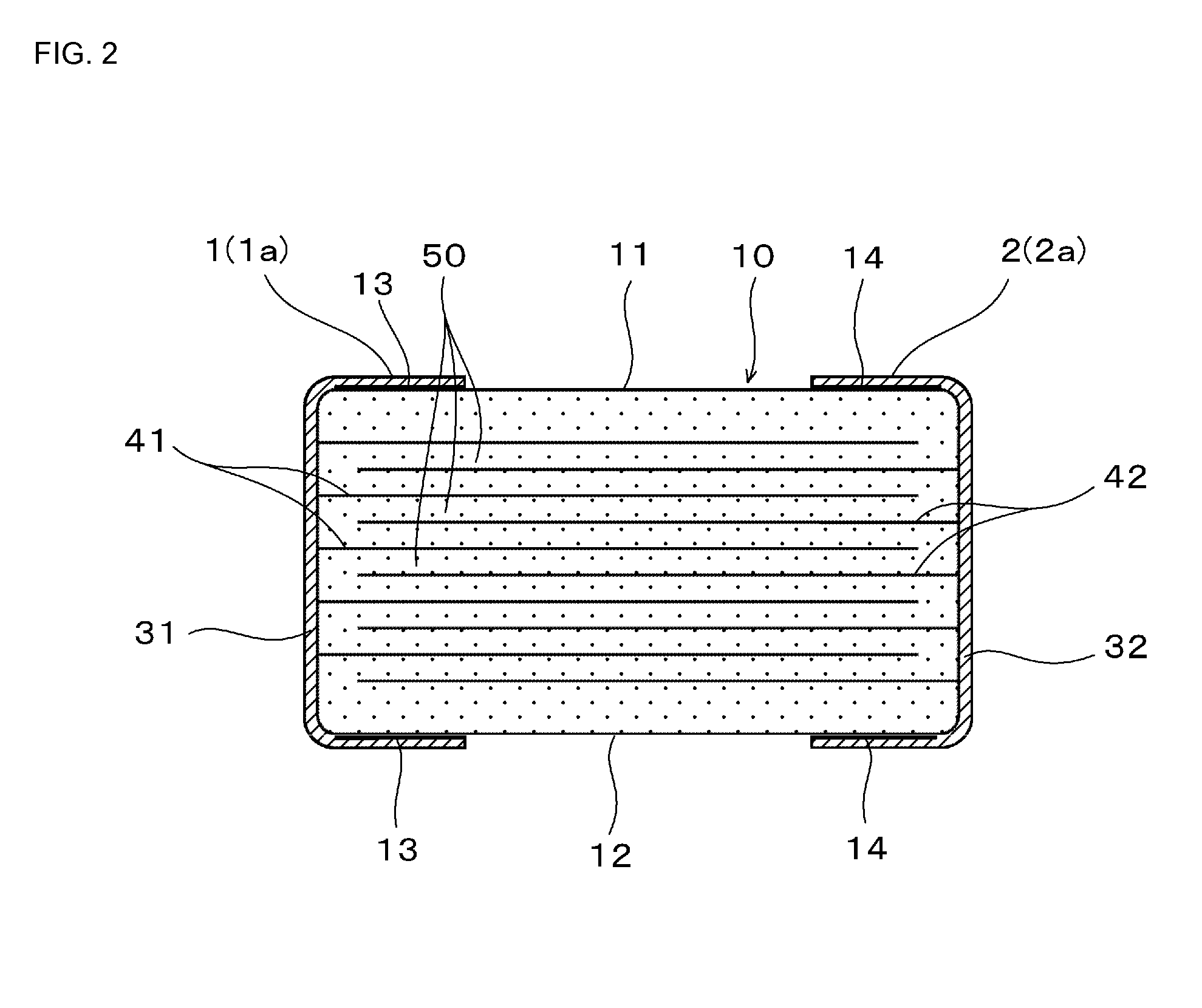 Laminated electronic component and method for manufacturing the same