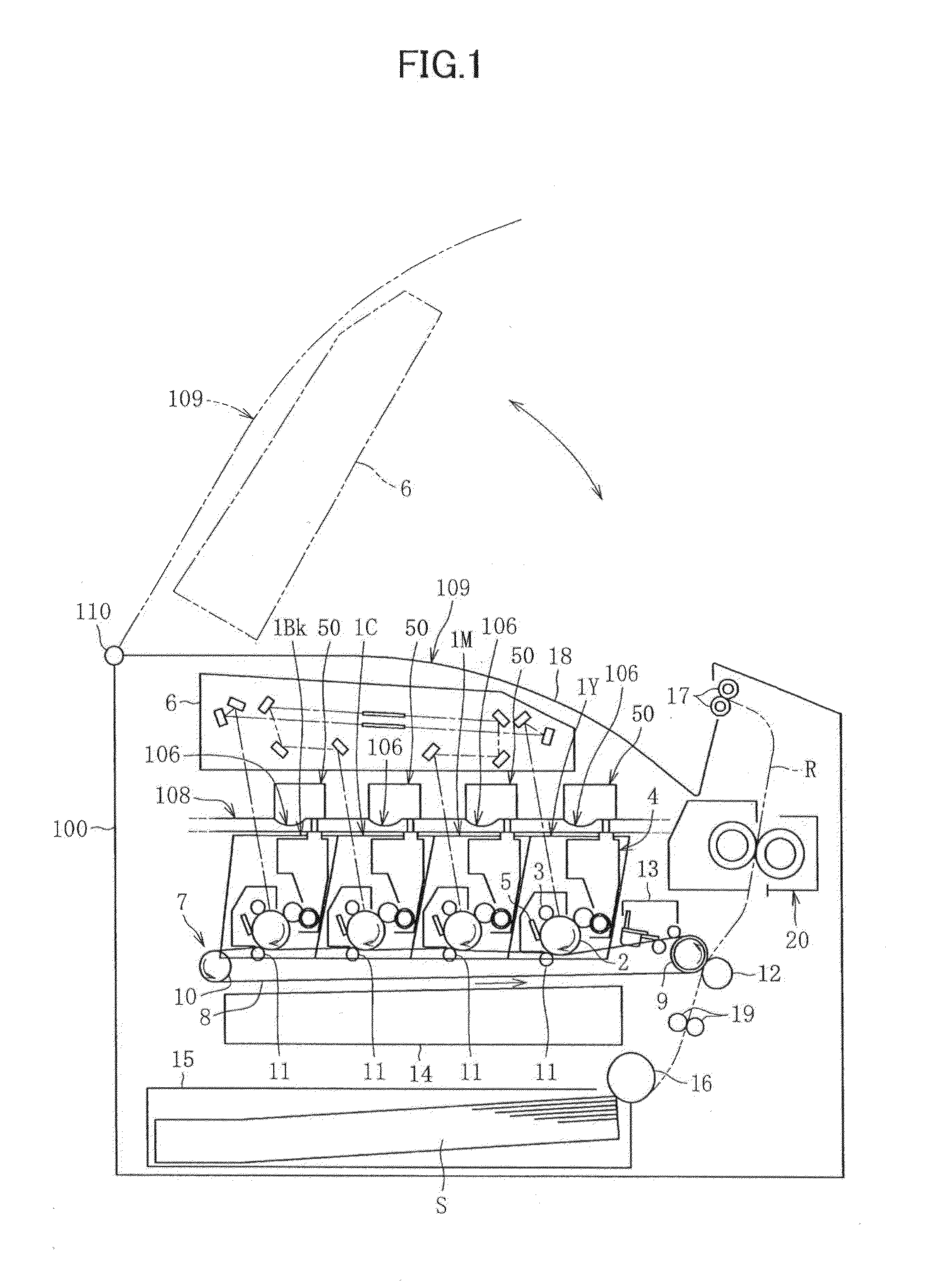 Developer container, developing device, process unit, and image forming apparatus