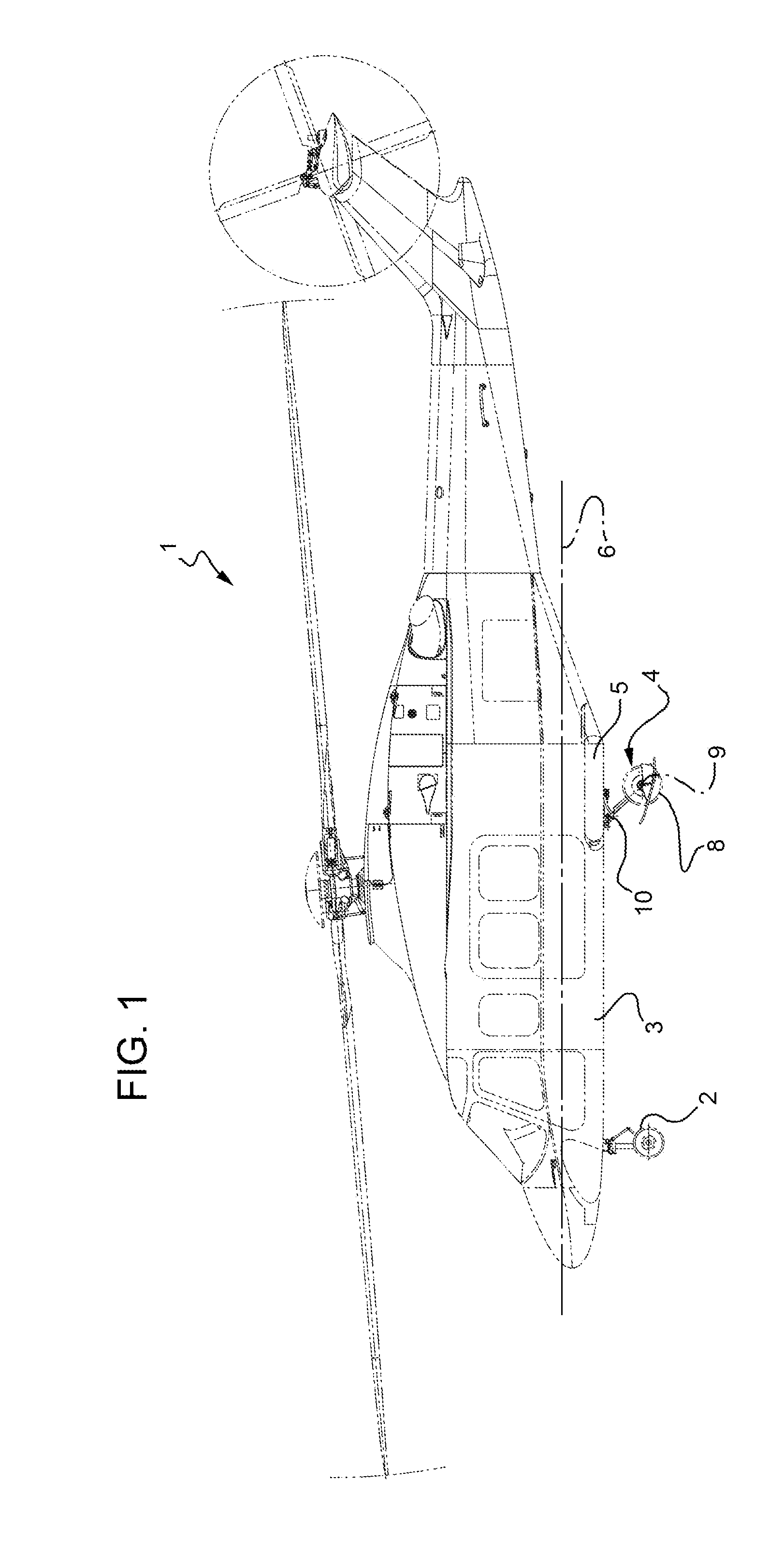 Retractable helicopter landing gear