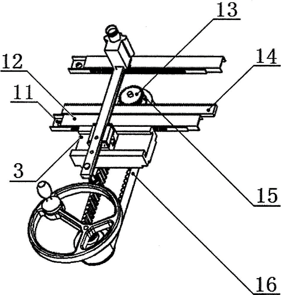 Hand-operated cam mechanism characteristic-curve drawing instrument