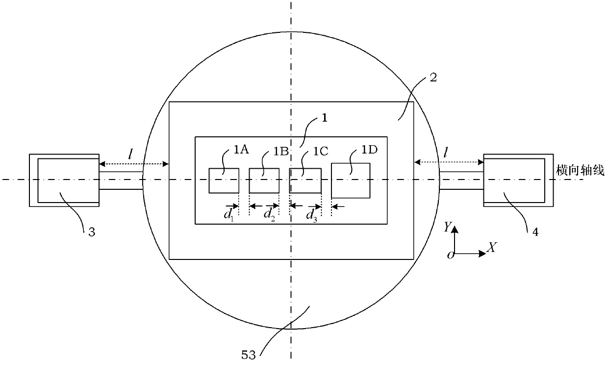Patch antenna for directional diagram and frequency scanning