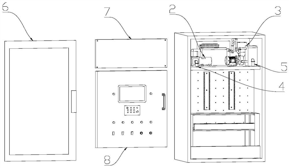 Electric power data communication device based on Beidou third-generation satellite technology