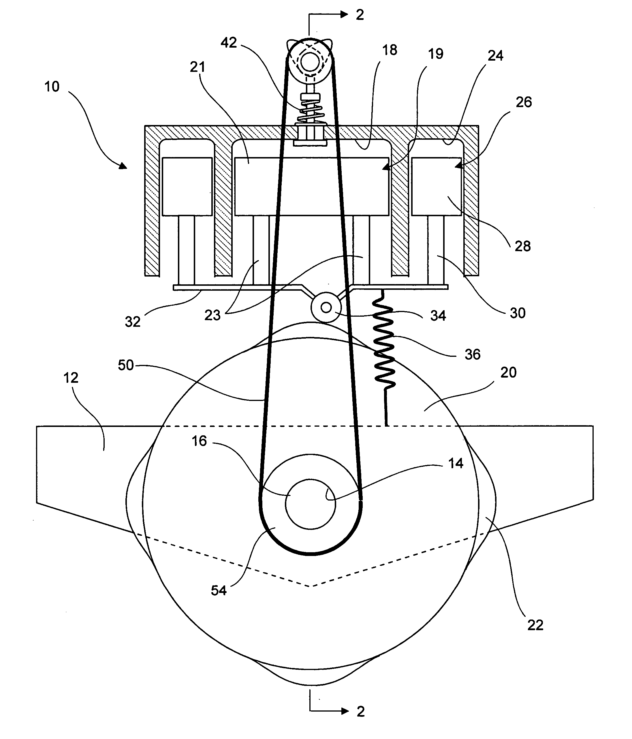 Piston-cam engine