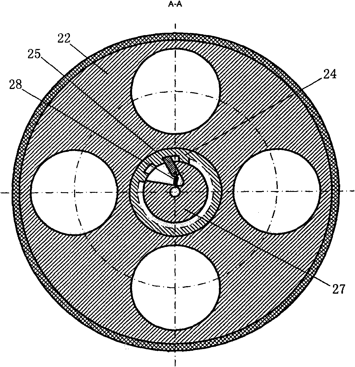 Bicycle without chain wheel