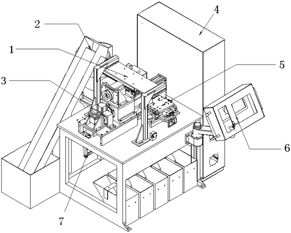 Electrode grinding machine