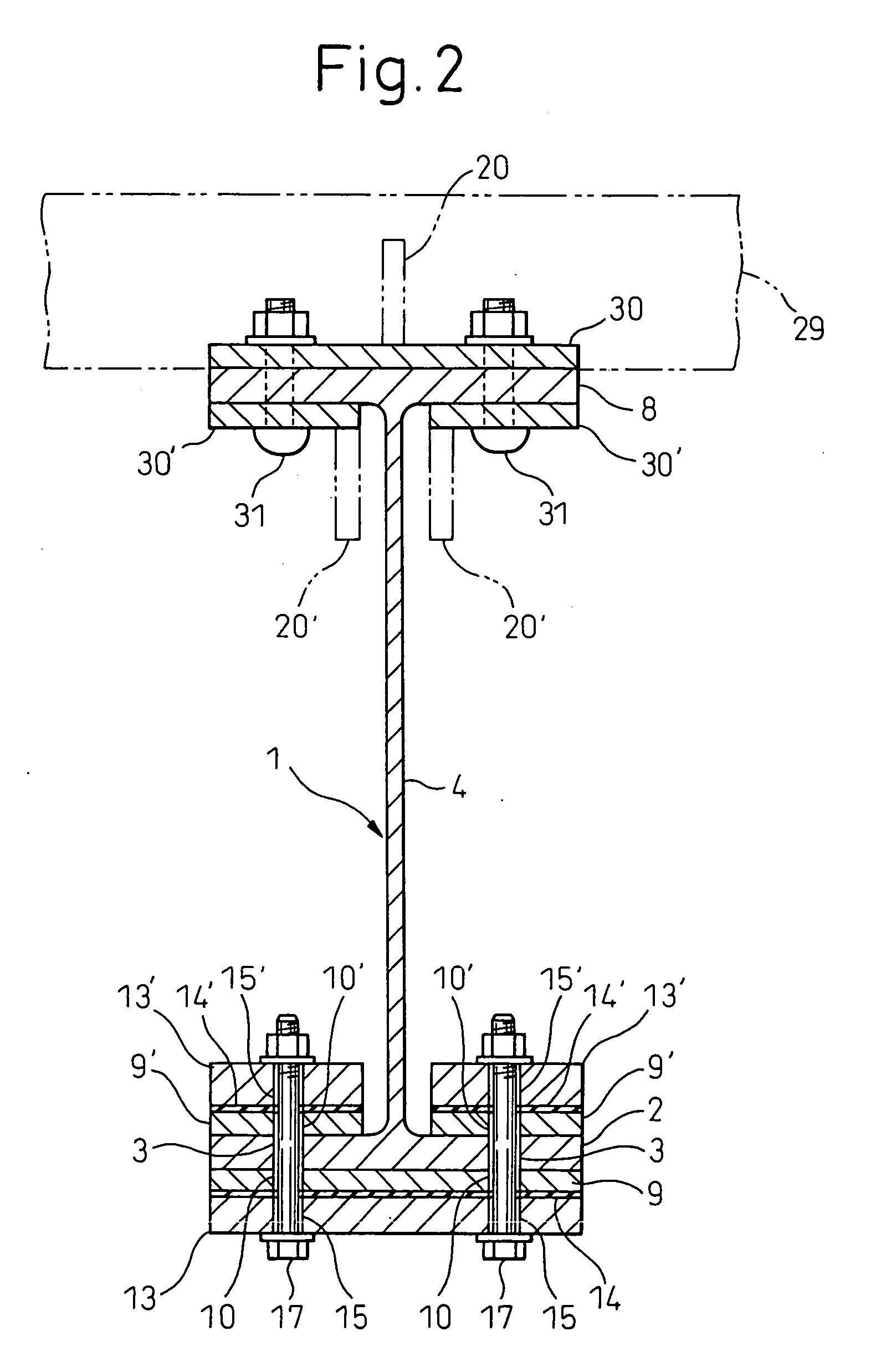 Beam joint device