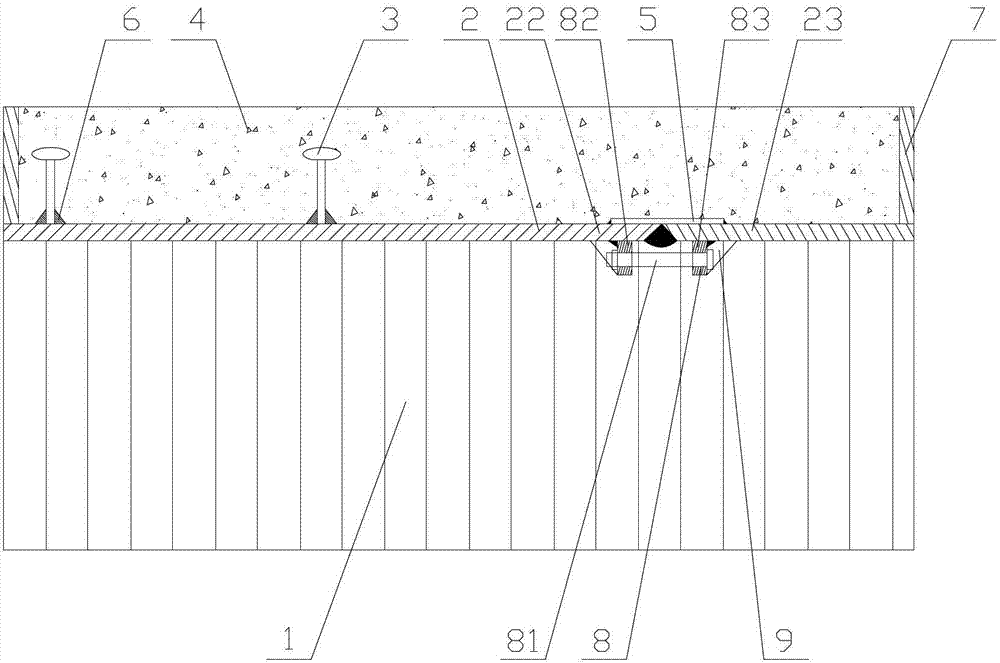 Welded Shrinkage Connection Structure and Construction Technology of Composite Structure