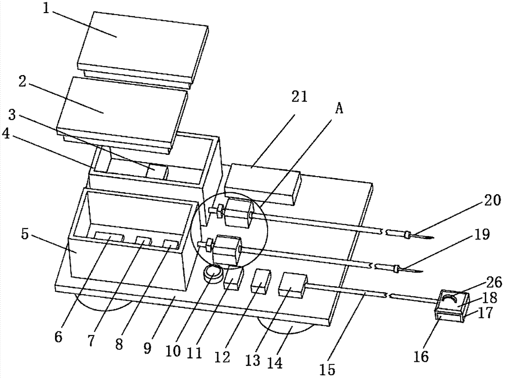 Novel medical-oncology drug-interventional therapy apparatus