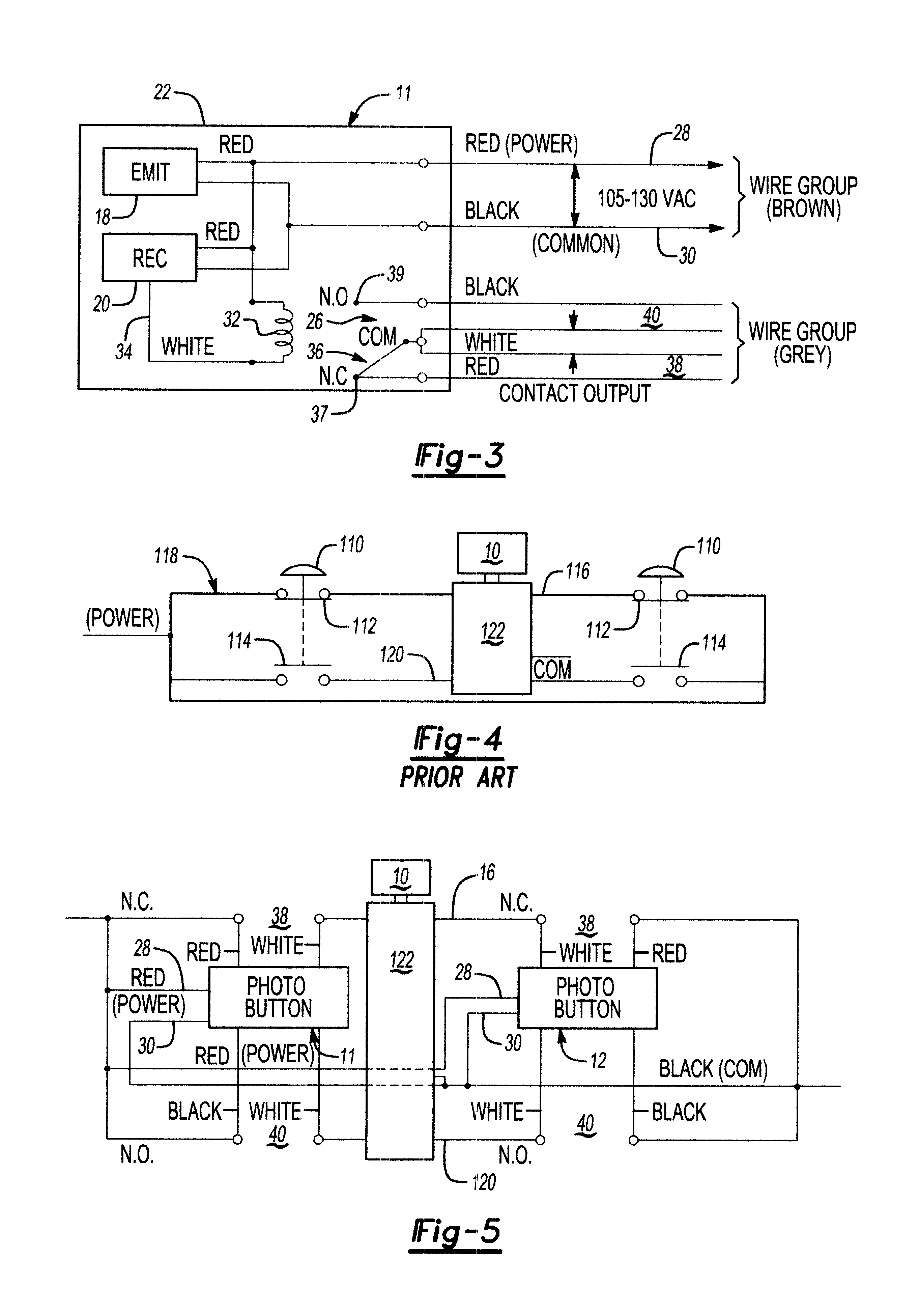 Switch apparatus requiring the hand of the operator to activate the switch by breaking a light beam