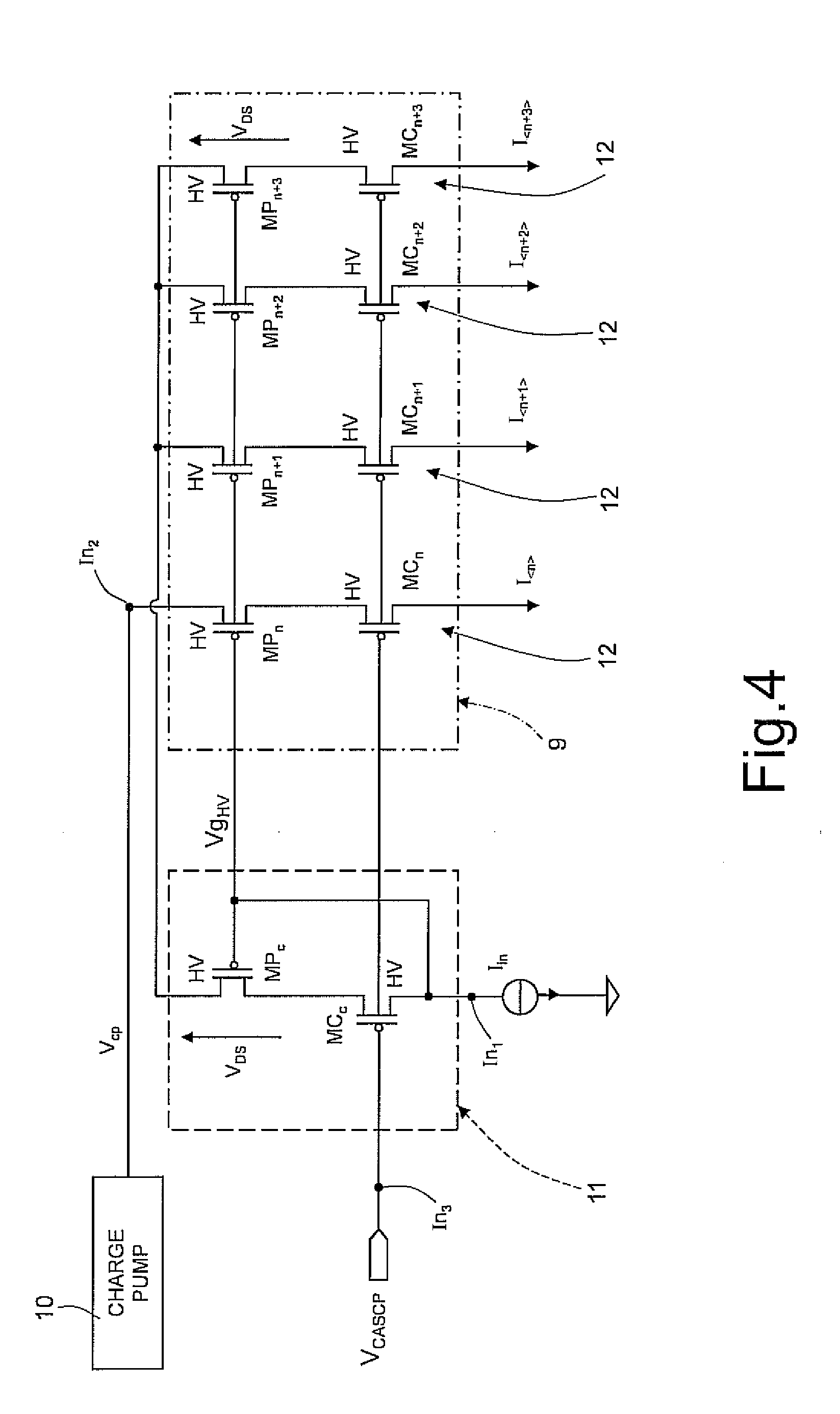 High-efficiency driving stage for phase change non-volatile memory devices