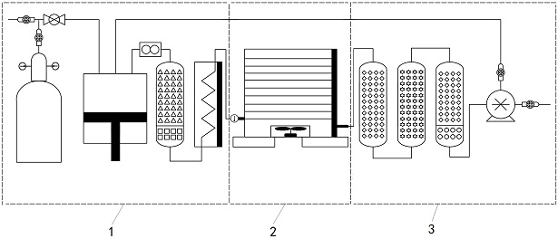 High-capacity cyclic heating and drying system and heating and drying method thereof