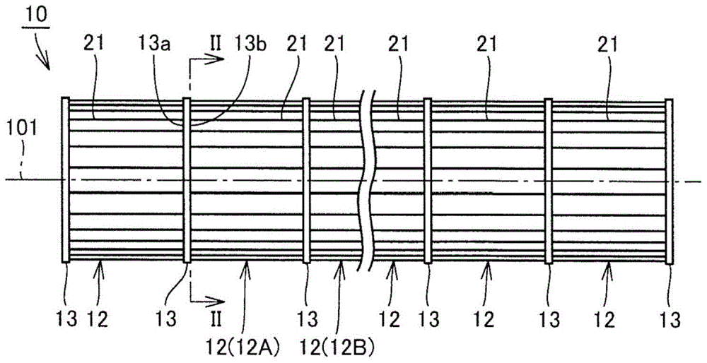 Cross-flow fans, molds for molding, and fluid delivery devices