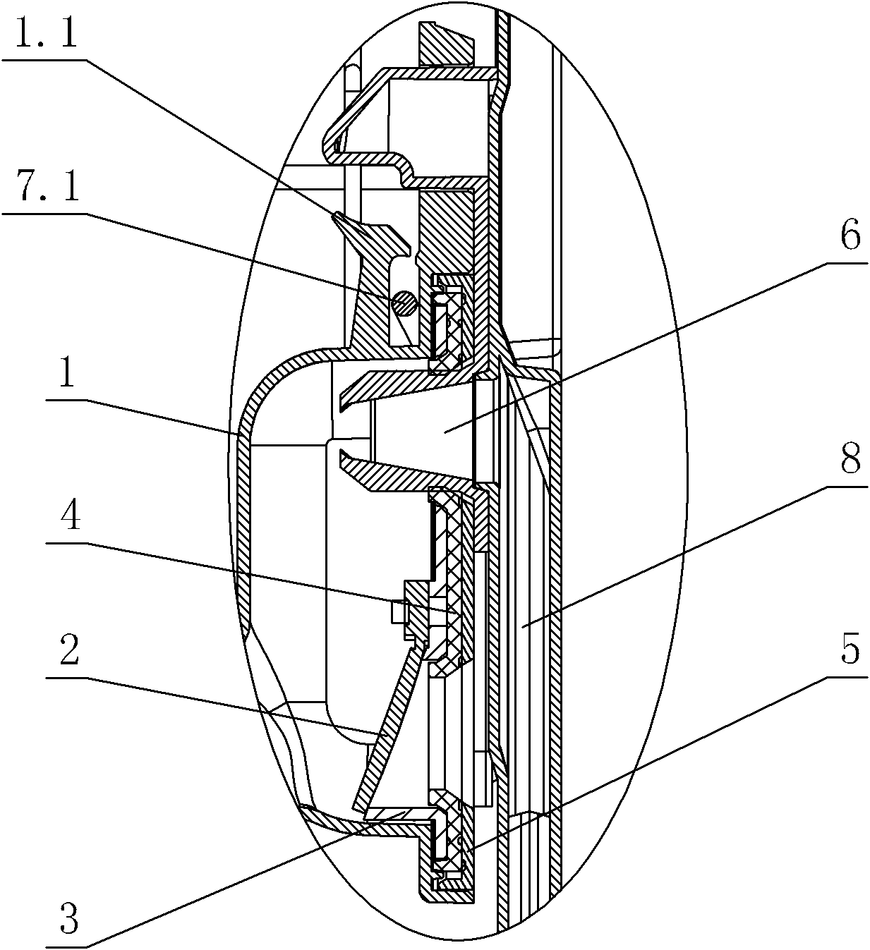 Dish washer capable of adjusting spraying arm height