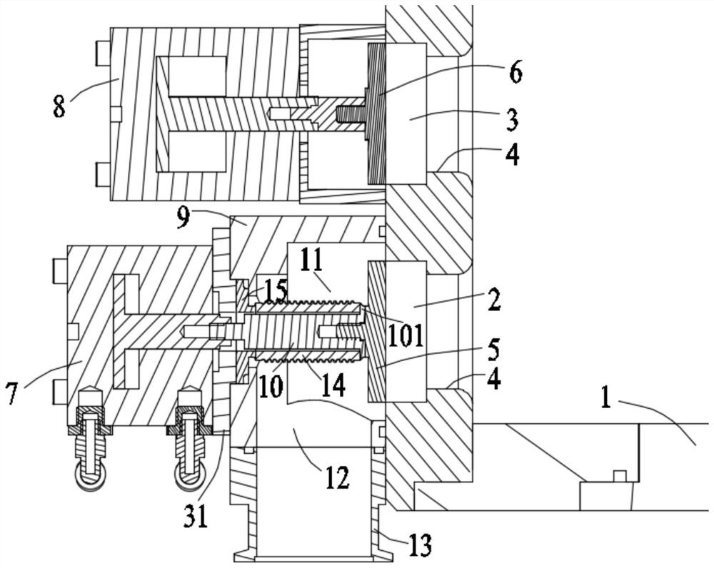 Vacuum dispensing machine for processing electronic equipment