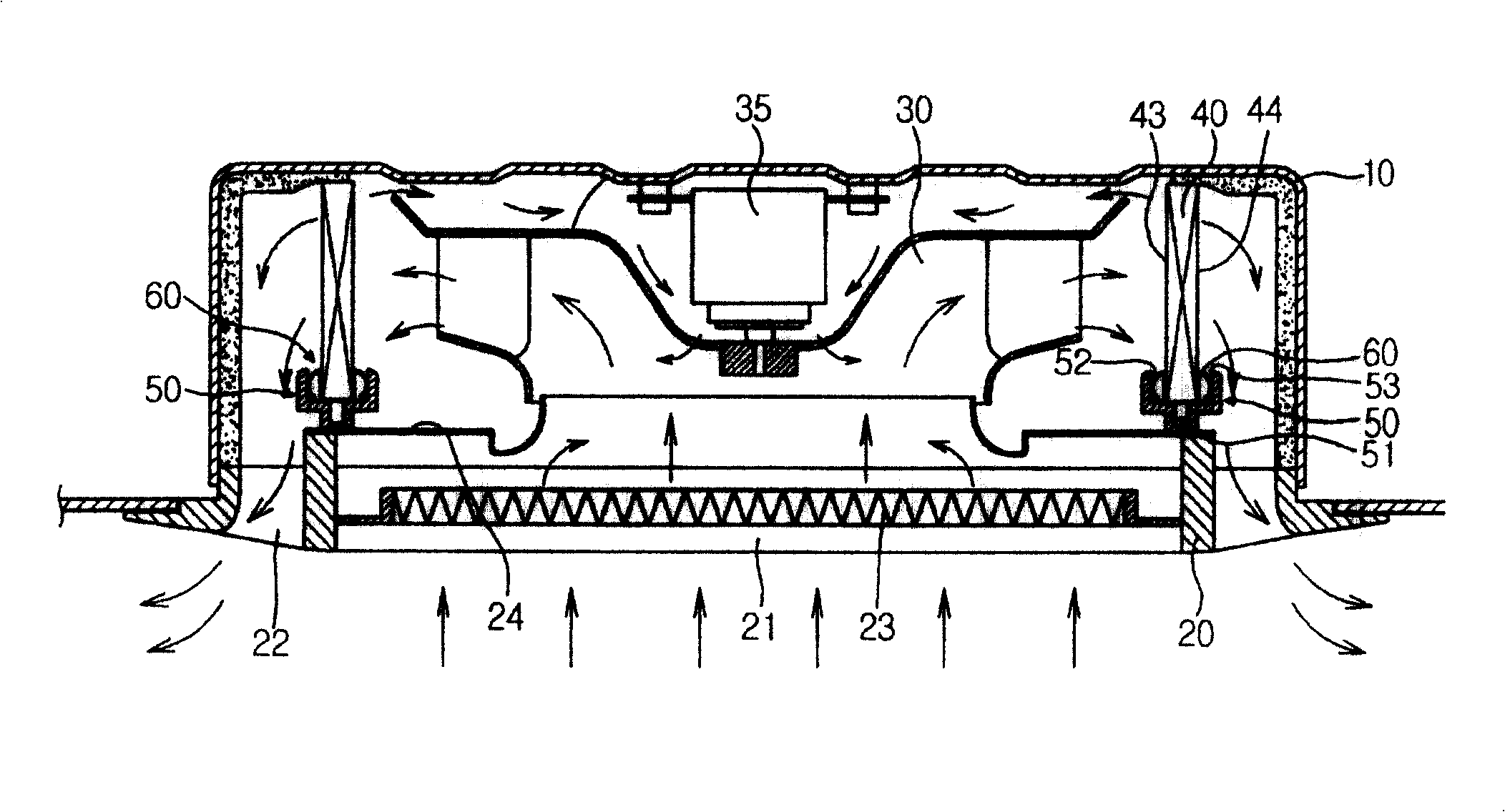 Heat exchanger bracket and air conditioner within the same