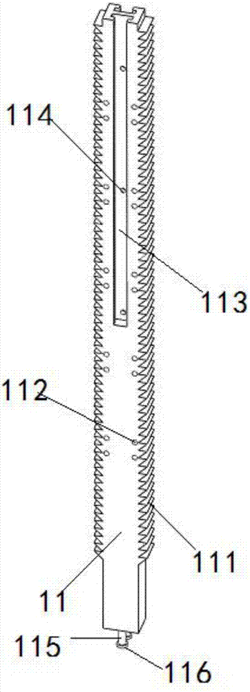 Adjustable cantilever rack capable of expanding