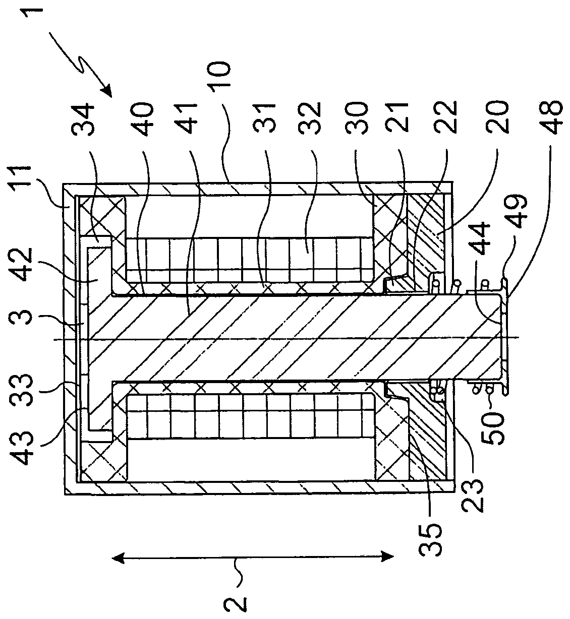 Electromagnetic actuator