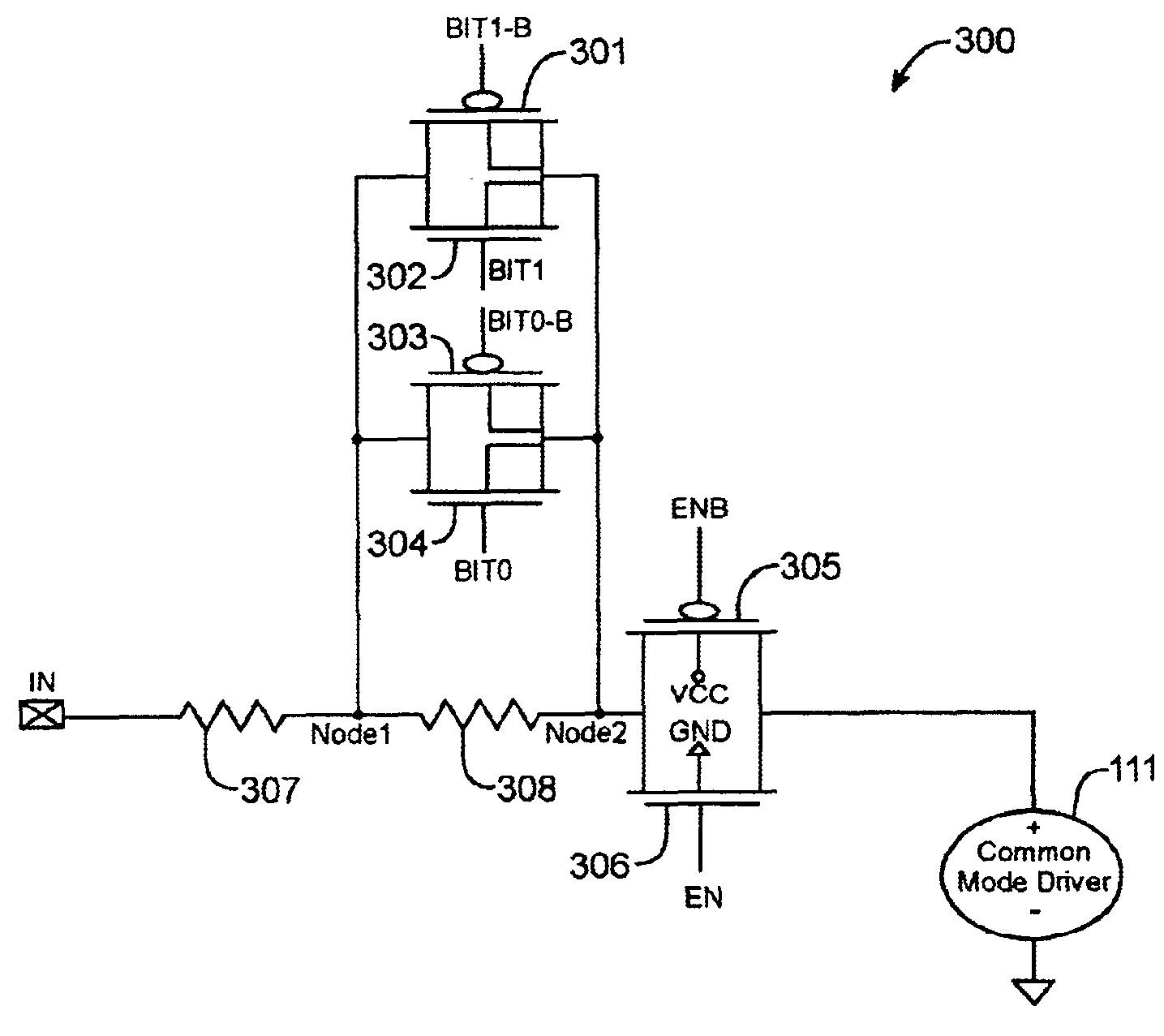 Techniques for reducing leakage current in on-chip impedance termination circuits