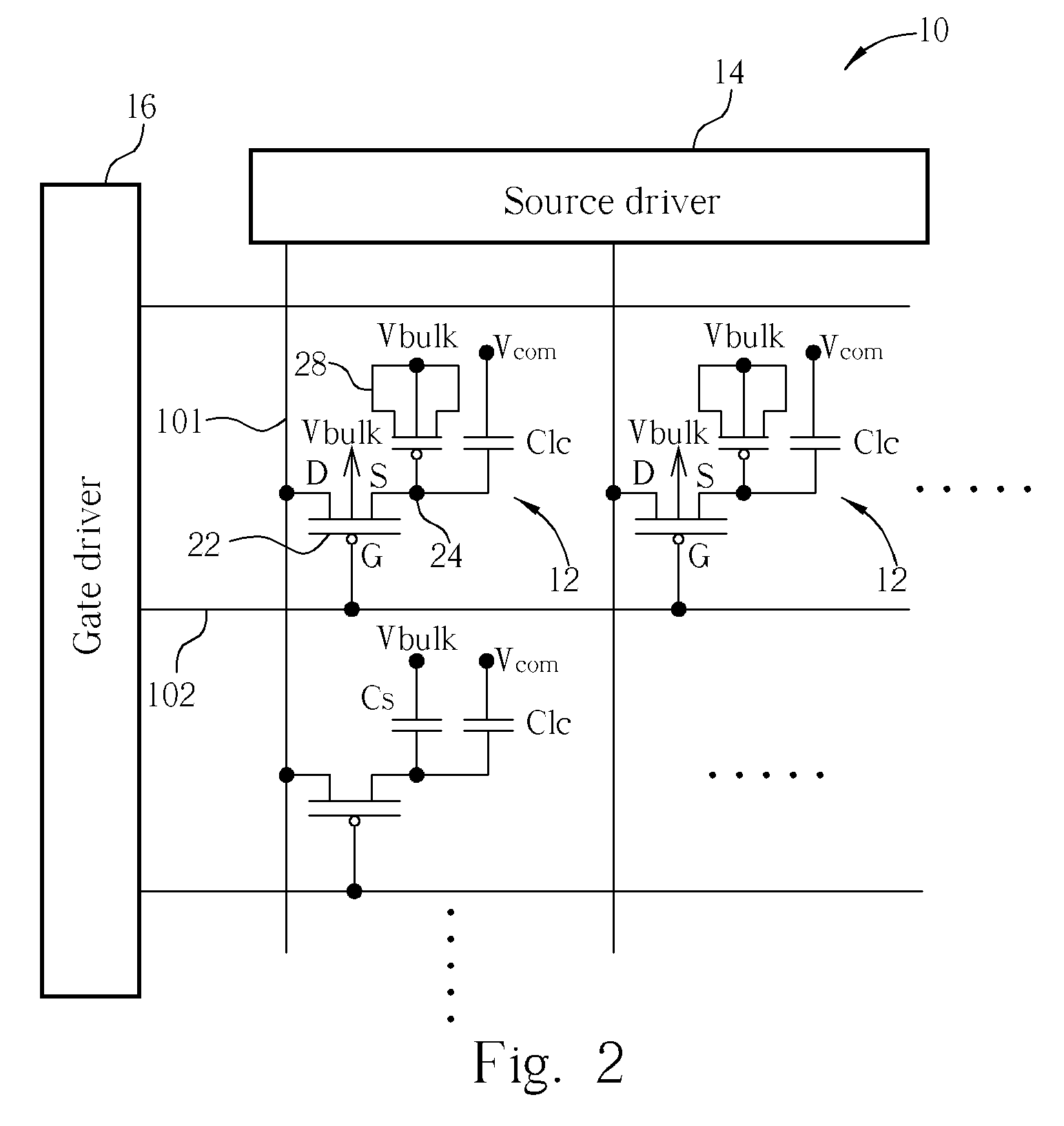 Liquid crystal display of improving display color contrast effect and related method