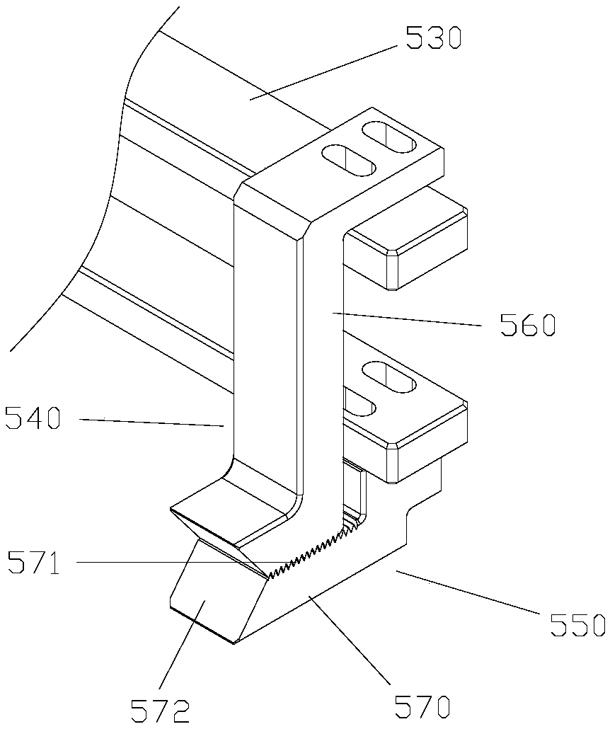 Film tearing device for adhesive tape sticking machine
