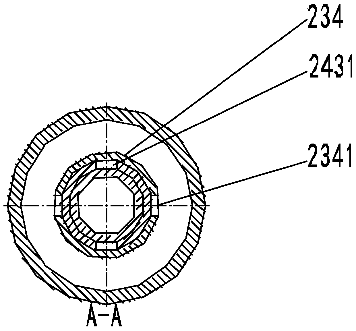 Double hook and double spear rope feeding and fishing device for pressure maintaining and coring and using method thereof