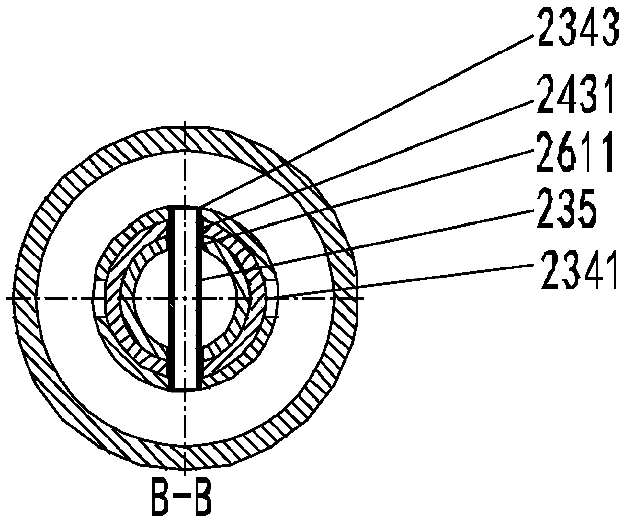 Double hook and double spear rope feeding and fishing device for pressure maintaining and coring and using method thereof