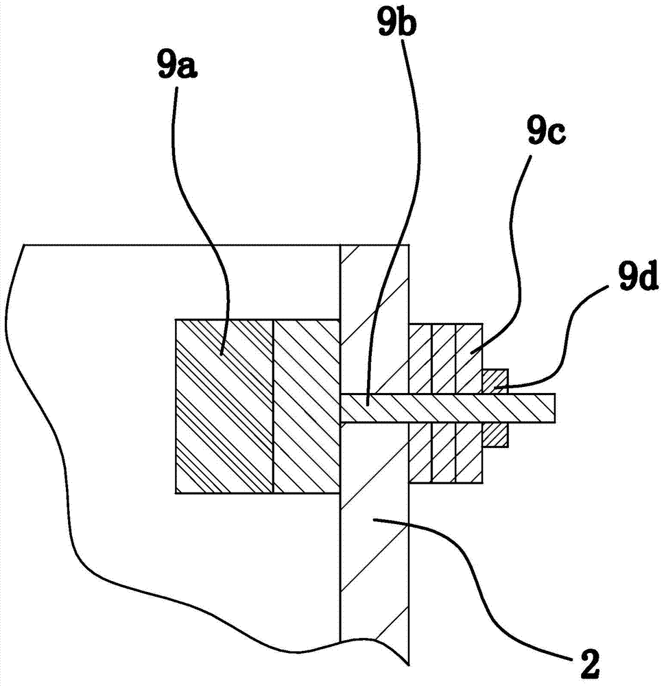 Processing method and treatment device for environmental fabric