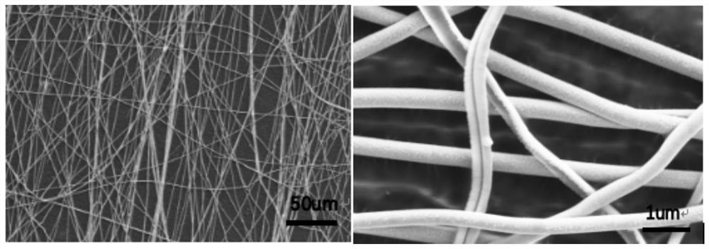 A biocompatible flexible transparent conductive film and its preparation method and application