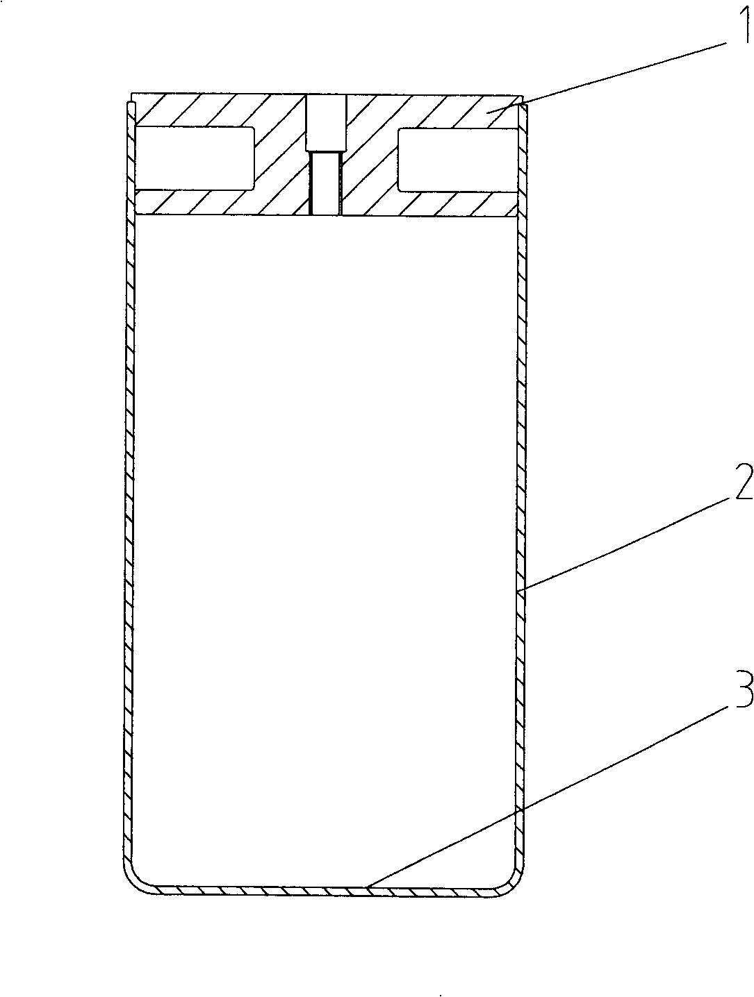 Gas distribution piston for small-sized hot-air engine