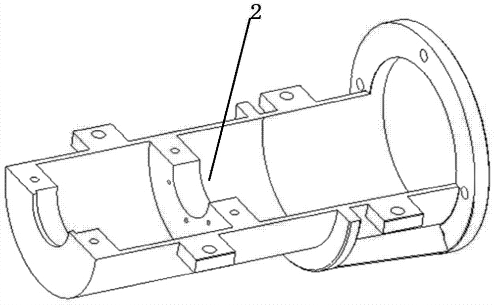 A torque sensor installation structure